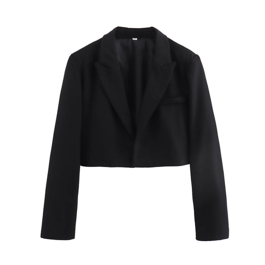 ÉMPOIRE Nocturne Cropped Blazer