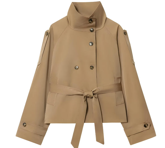 ÉMPOIRE Nocturne Cropped Trench